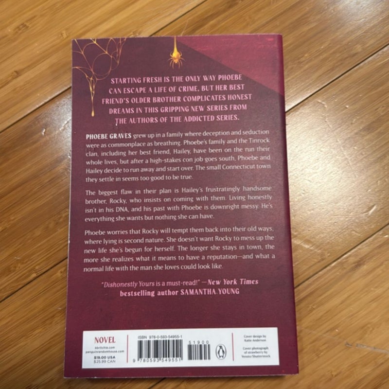 SIGNED Dishonestly Yours