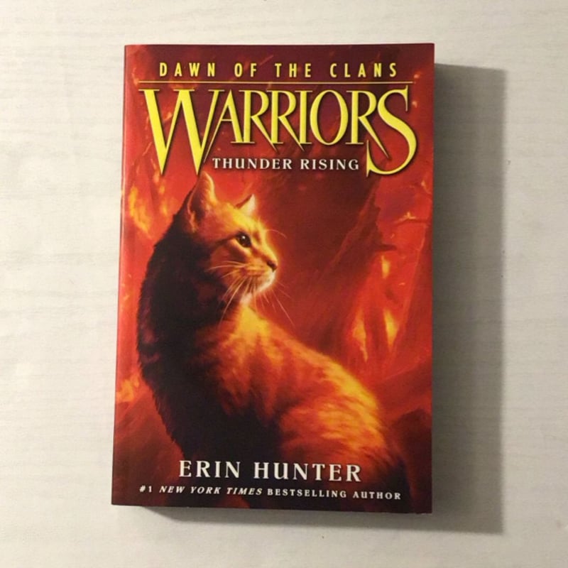 Warriors: Dawn Of The Clans #2: Thunder Rising – Paperback Edition, Good Condition, By Erin Hunter