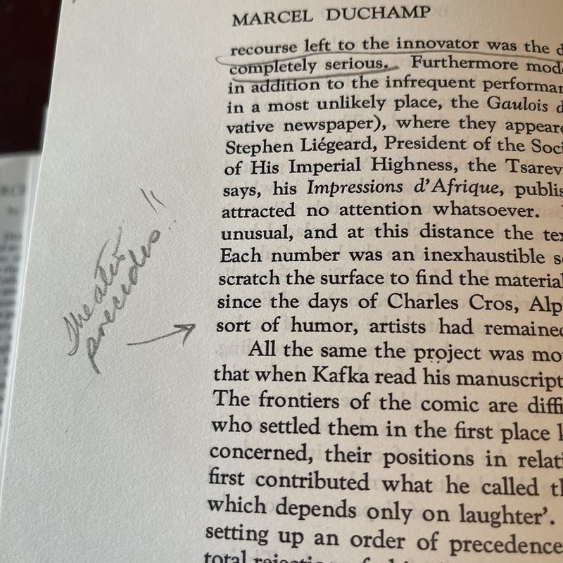 (Signed) Marcel Duchamp