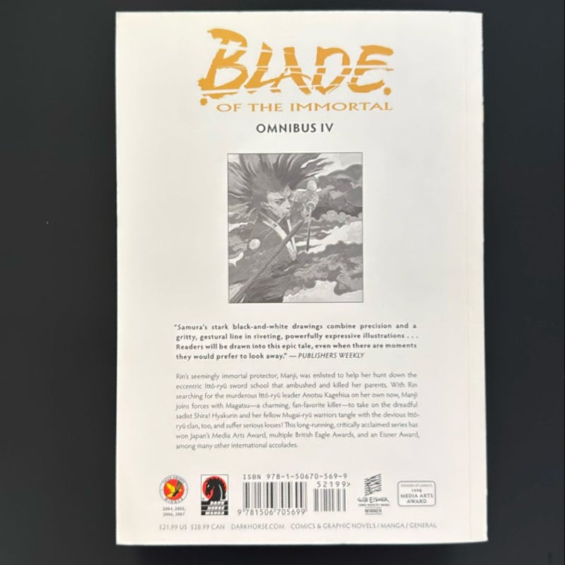 Blade of the Immortal Omnibus Volume 4