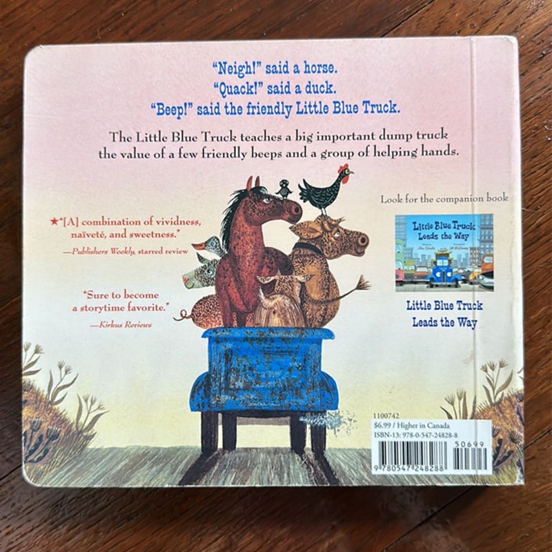 3 Piece Bundle of Little Blue Truck Hardcover Board Books Twinkle Lights