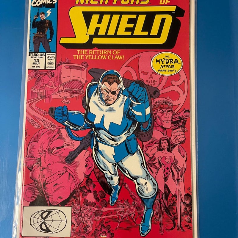 Nick Fury Agent Of Shield # 12-14 (1990) total 3 parts 