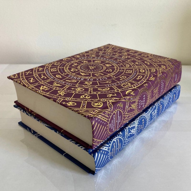 City of Bones & City of Ashes Watetstones Mortal Instruments 15th Anniversary Collector’s Edition