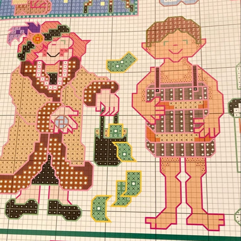 555 Cross-Stitch Designs for the Young at Heart