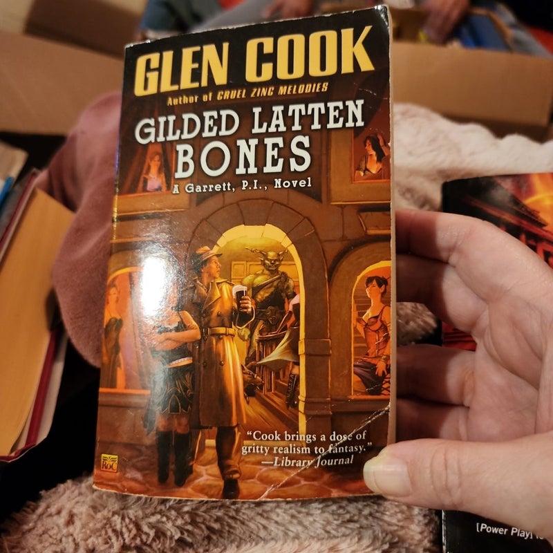 Gilded Latten Bones