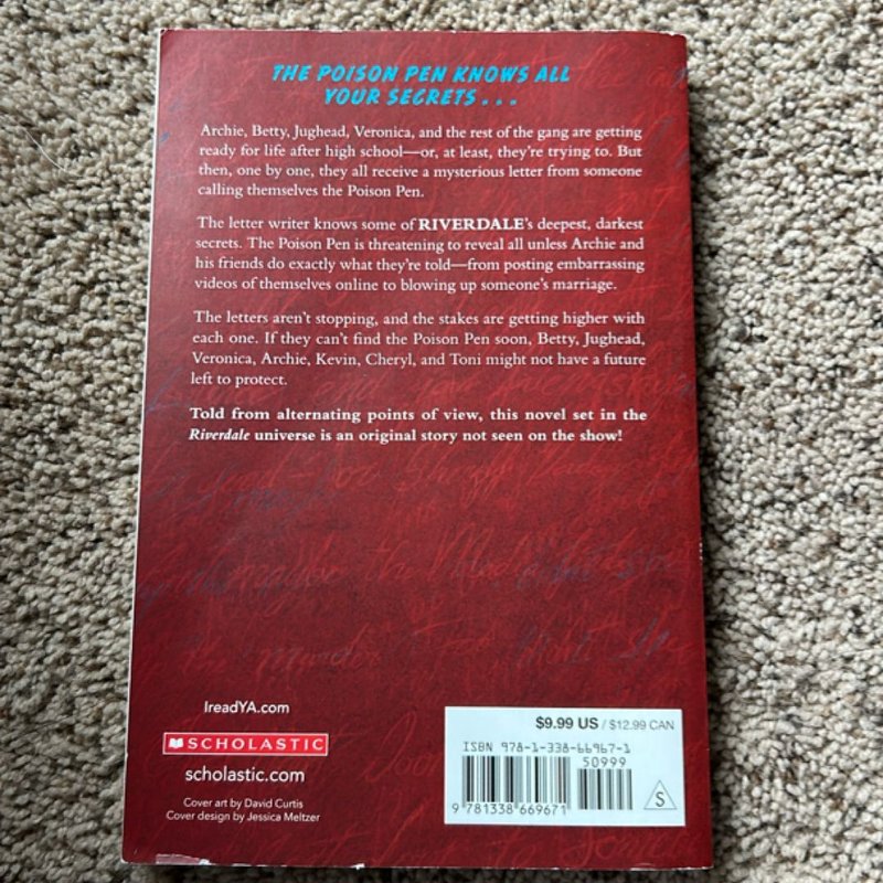 Riverdale: The Poison Pen by Caleb Roehrig, Paperback | Pangobooks