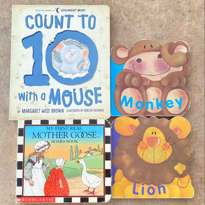 Baby Toddler Board Book Lot 4