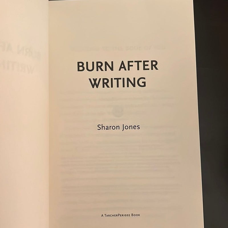 Burn after Writing (Floral 2. 0)