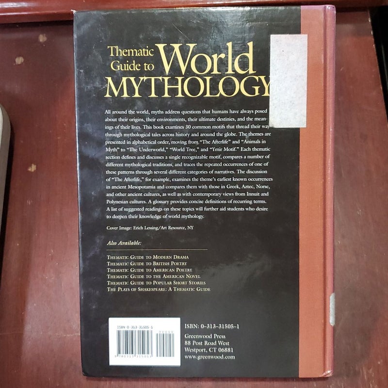 Thematic Guide to World Mythology