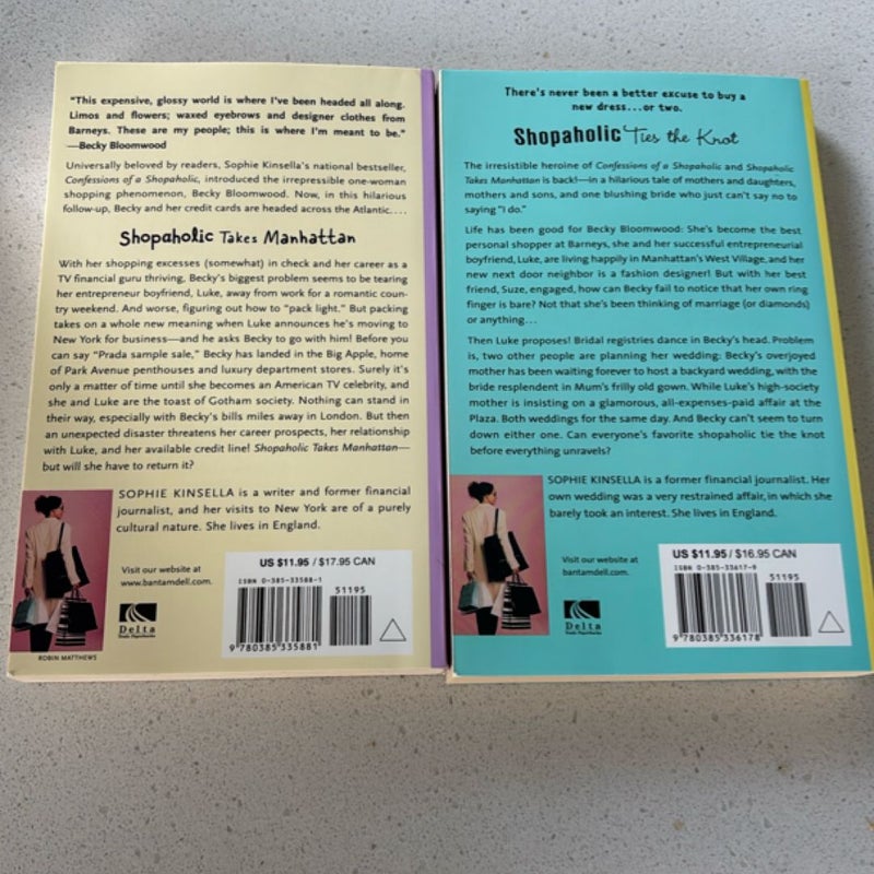 *BUNDLE* Shopaholic Takes Manhattan & Shopaholic Ties the Knot