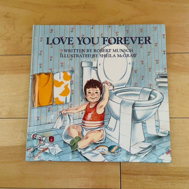 Children’s Book Bundle-Lot of 4; Love You Forever, The Umbrella, Madeline’s Rescue, Chicka Chicka Boom Boom