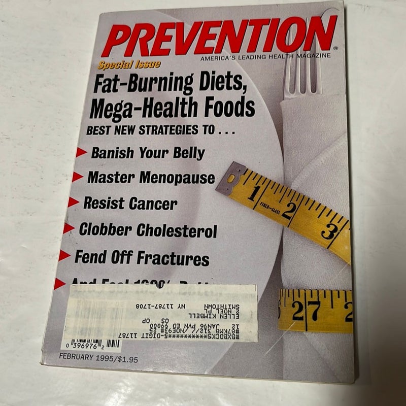 Prevention ( February 1995 ) Special Issue Magazine 