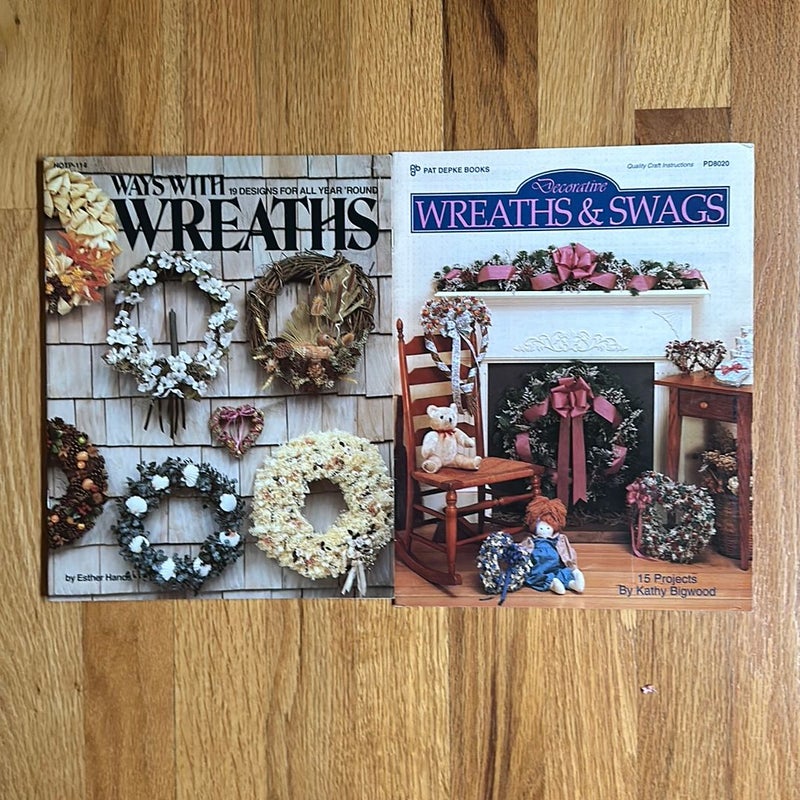 2 Wreaths  and Swags Booklets