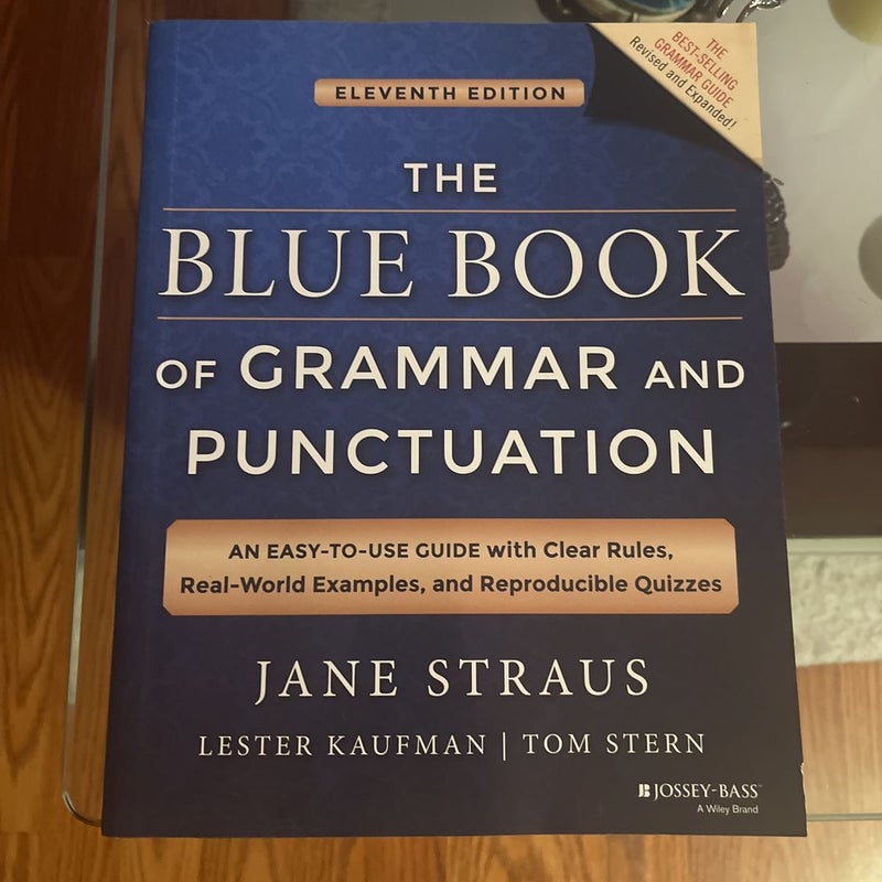The Blue Book of Grammar and Punctuation