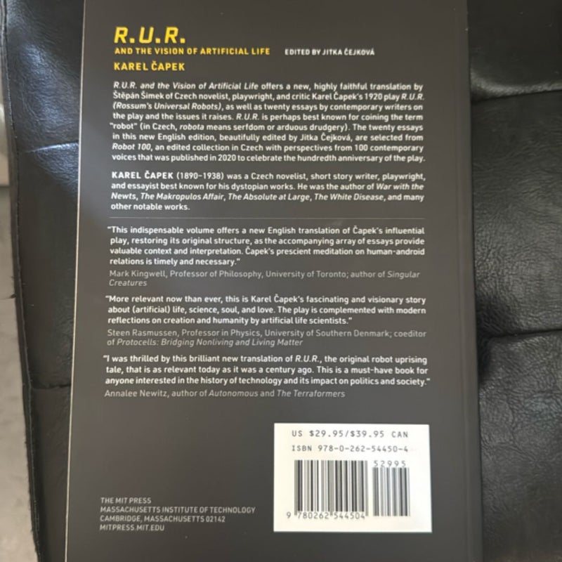 R. U. R. and the Vision of Artificial Life