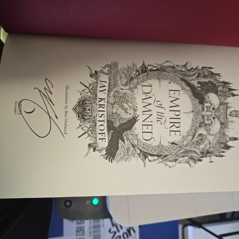 *SIGNED* Empire of the Damned