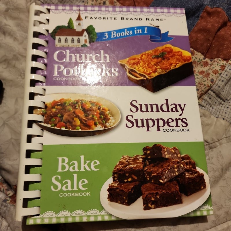 3 in 1 Church Pot Luck, Sunday Supper, Bake Sale