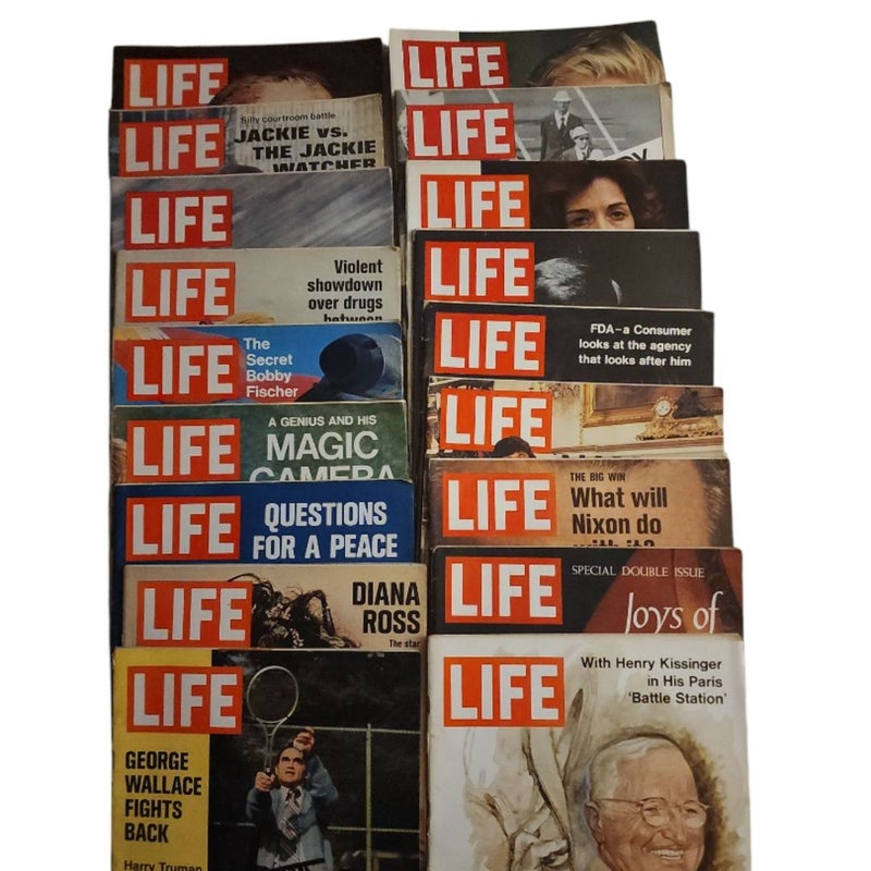 LIFE MAGAZINES 