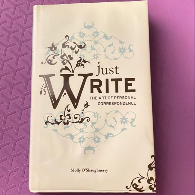 Just Write