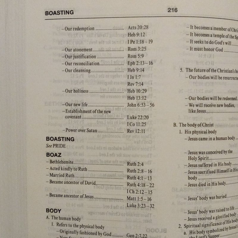 Amplified Topical Reference Bible