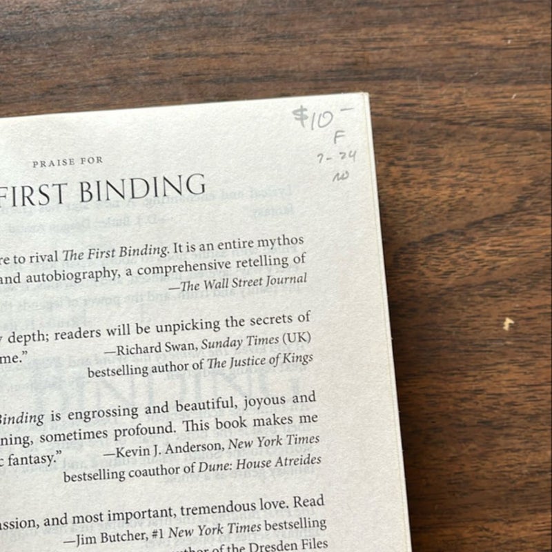 The First Binding