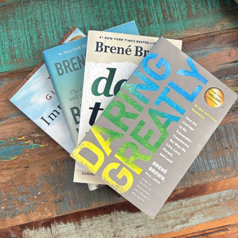 Daring Greatly, Dare To Lead, Braving the Wilderness, The Gifts of Imperfection BUNDLE