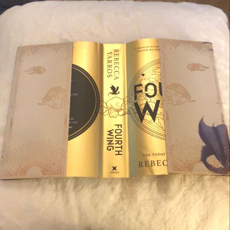 Fourth Wing Fairyloot *Dust Jacket Only*