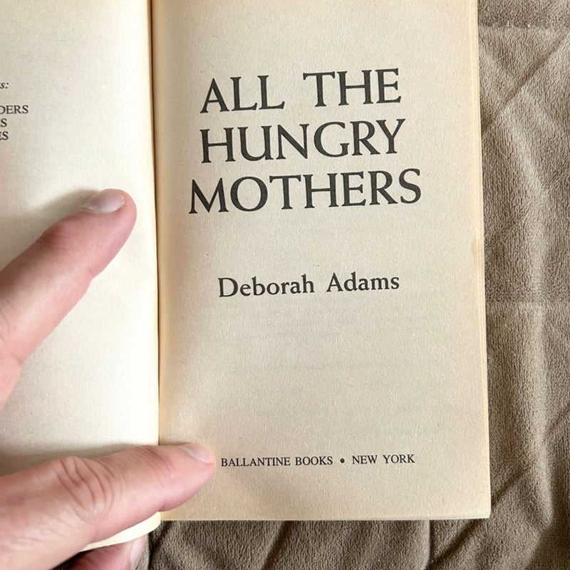 All the Hungry Mothers  811