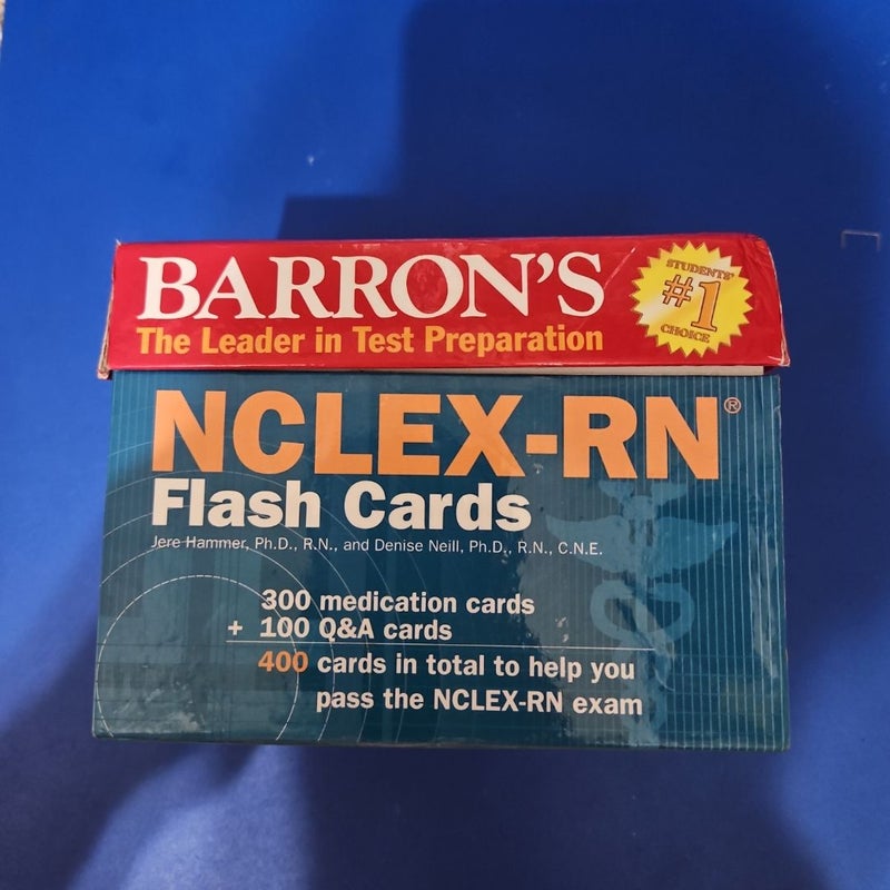 Barron's NCLEX-RN Flash Cards