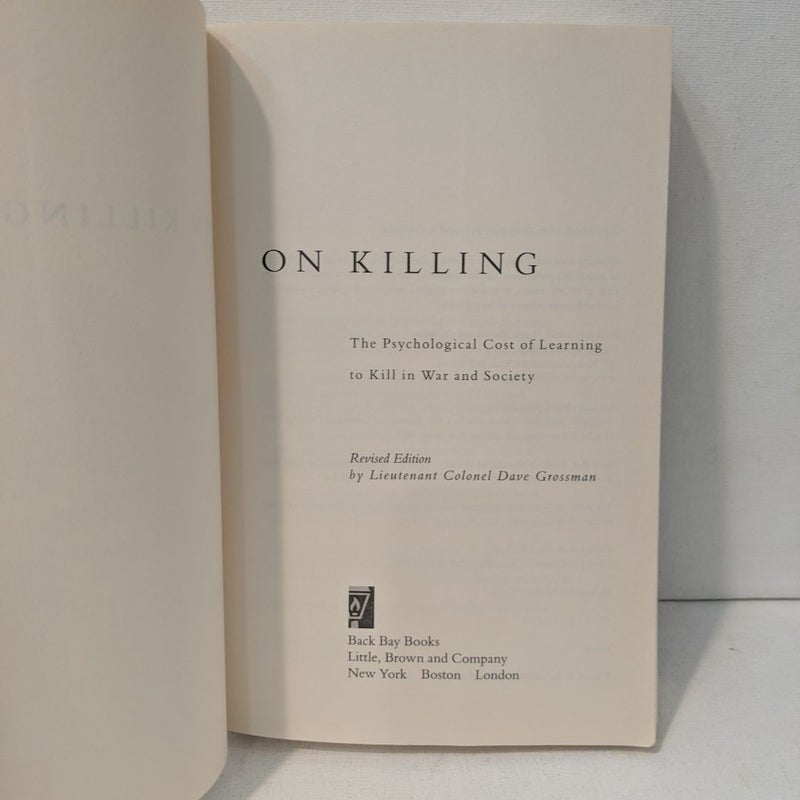 On Killing