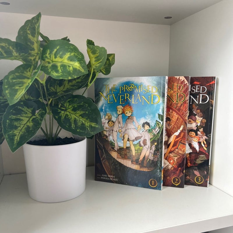 The Promised Neverland, Vol. 1, 2, & 3