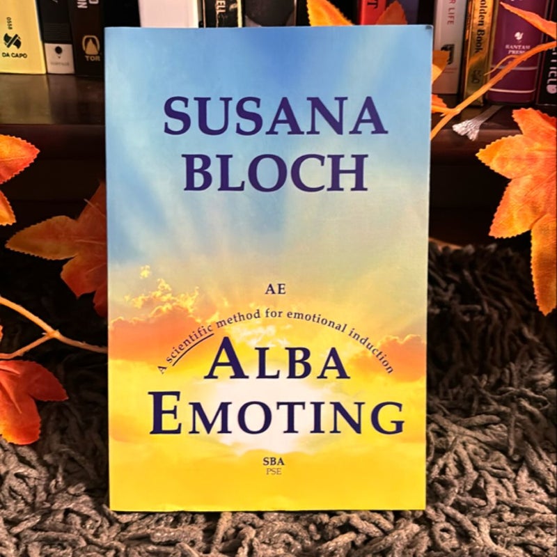 Alba Emoting: a Scientific Method for Emotional Induction