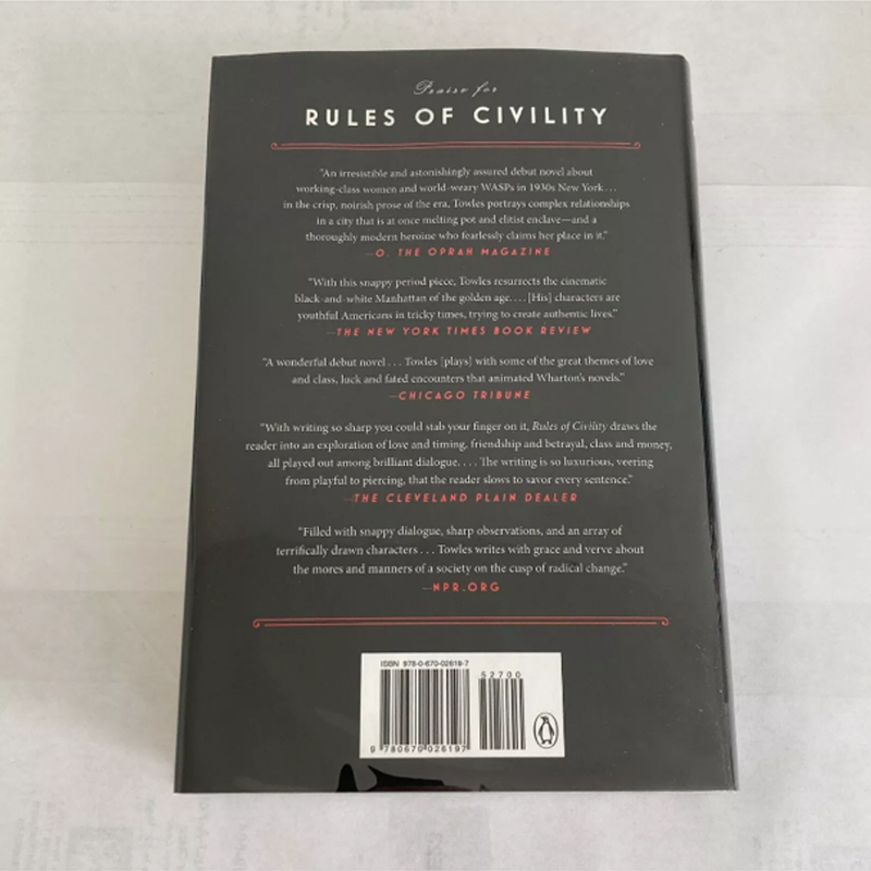 A Gentleman In Moscow SIGNED First Edition First Printing