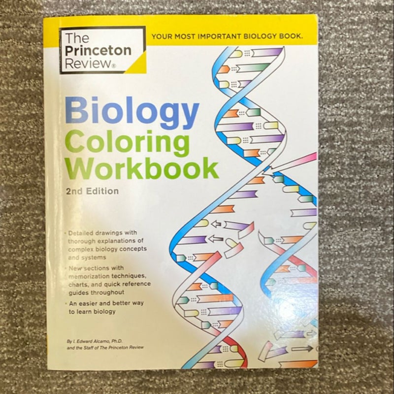 Biology Coloring Workbook, 2nd Edition