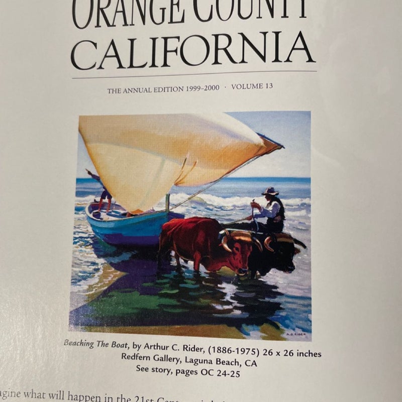 Vintage 90s Orange County: The Annual Edition 1999 California Coffee Table Book