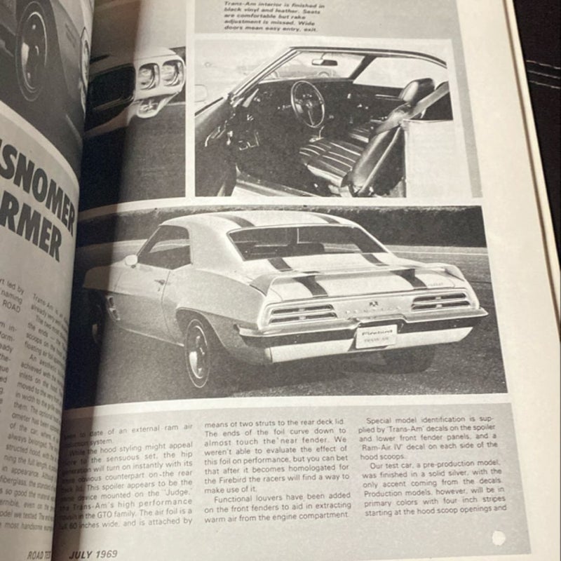 Pontiac Firebird, 1967 to 1973