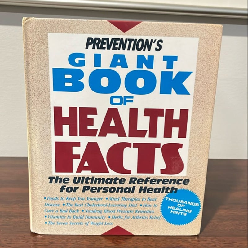 Prevention's Giant Book of Health Facts