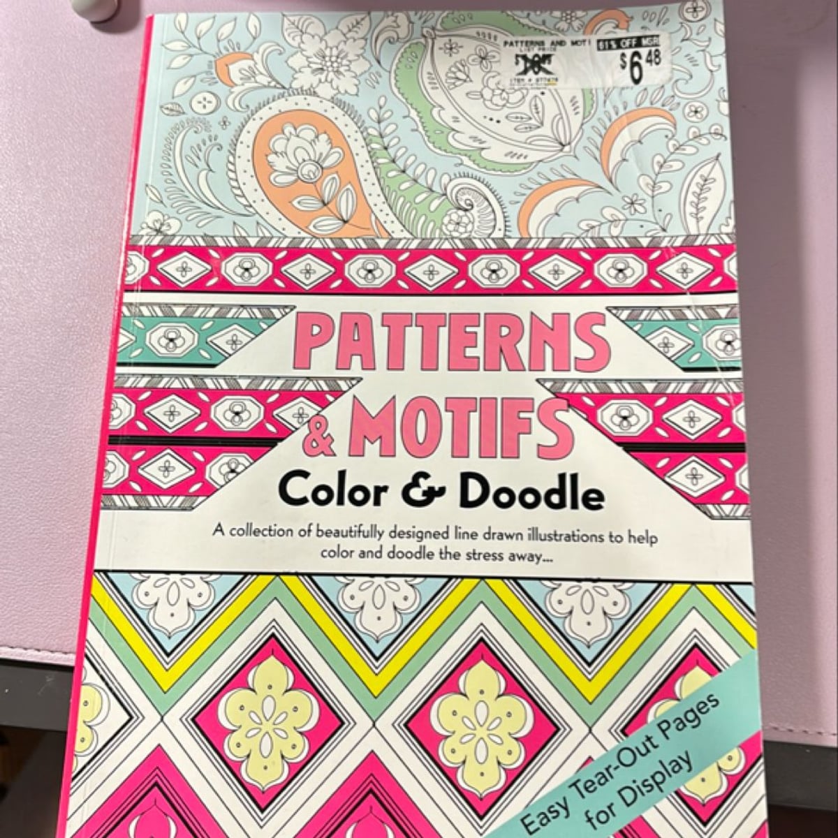 Patterns & Motifs by Color Me, Paperback | Pangobooks