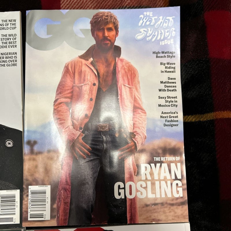 GQ Magazine Lot of 4