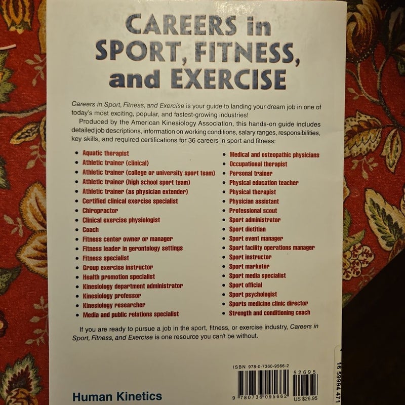 Careers in Sport, Fitness, and Exercise