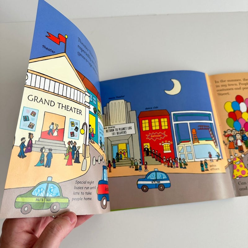 Usborne My Town, Lift-the-Flap