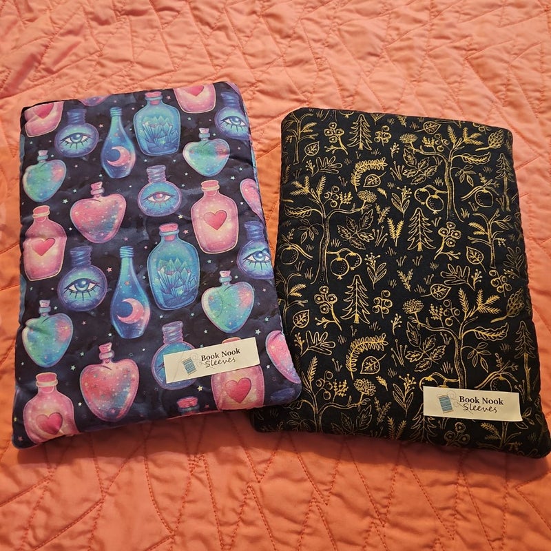 2 book nook sleeves 