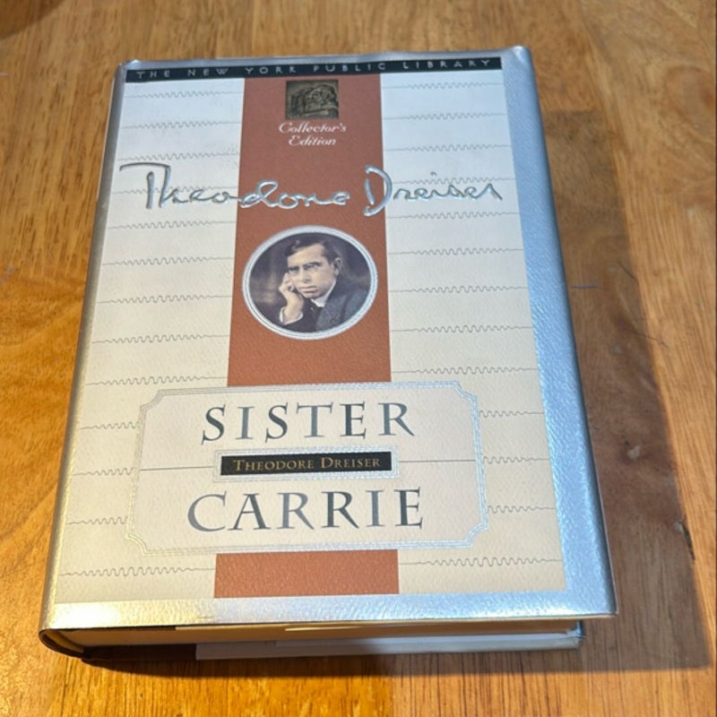  The New York Public Library Collector’s Edition/1st * Sister Carrie 