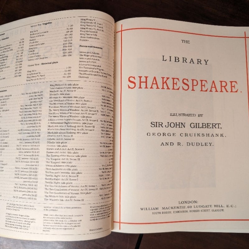 The Library Shakespeare 