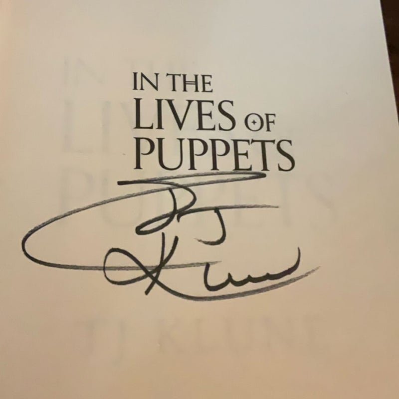 SIGNED FairyLoot Exclusive: In the Lives of Puppets