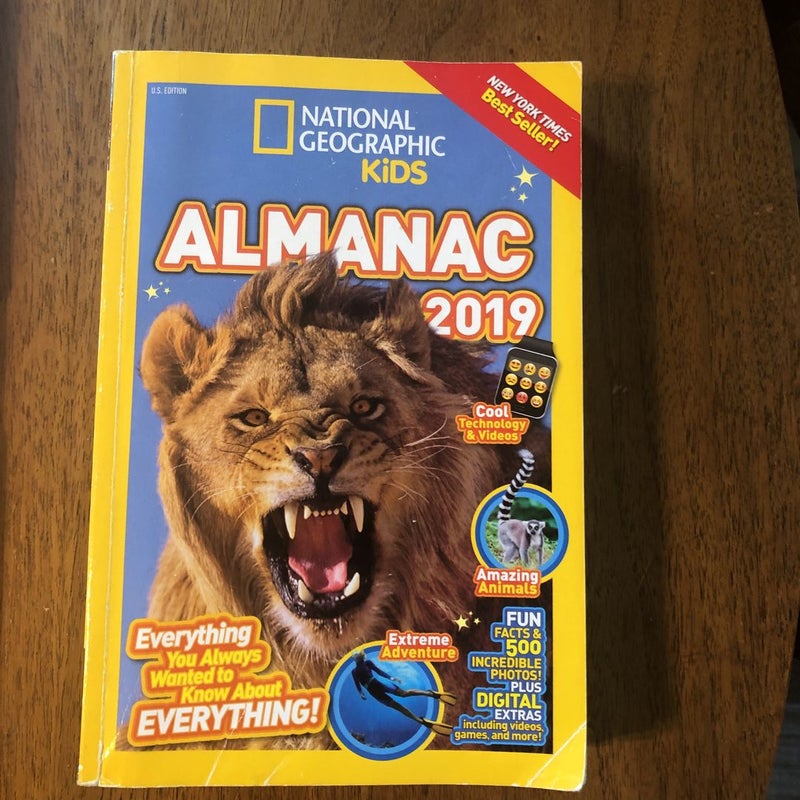 National Geographic Kids Almanac 2019