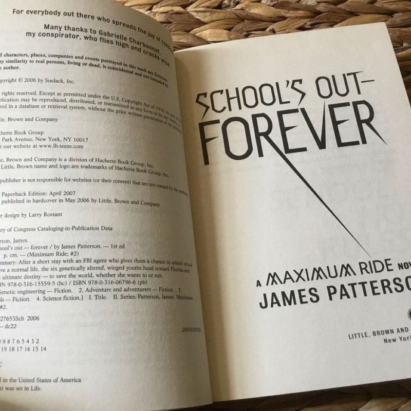 School's Out--Forever