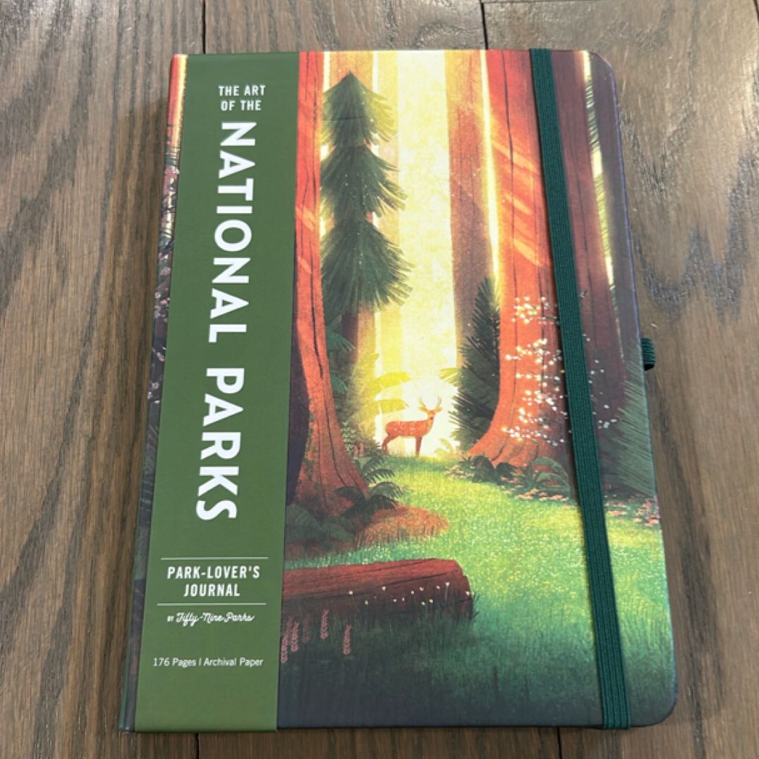 The Art of the National Parks: Park-Lover's Journal (Fifty-Nine Parks)