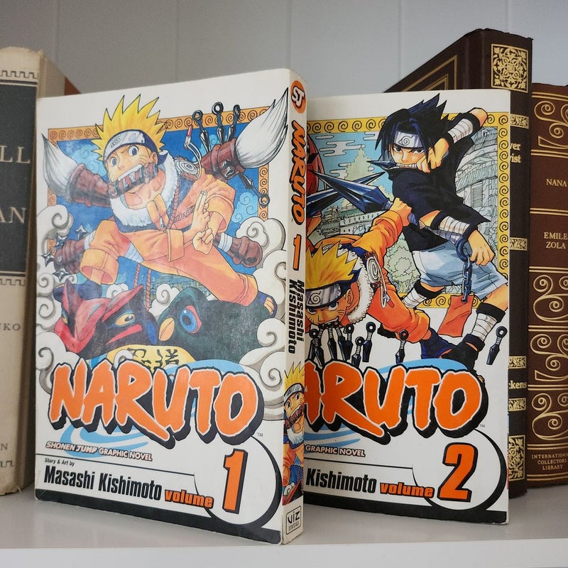 Naruto, Vol. 1 and 2