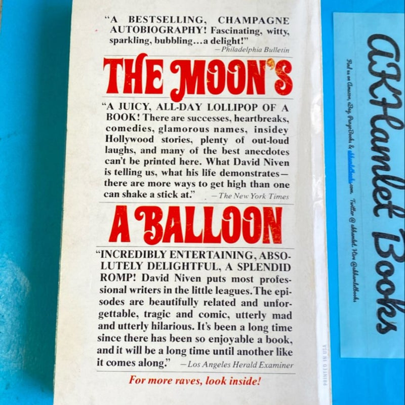 The Moon’s A Balloon 